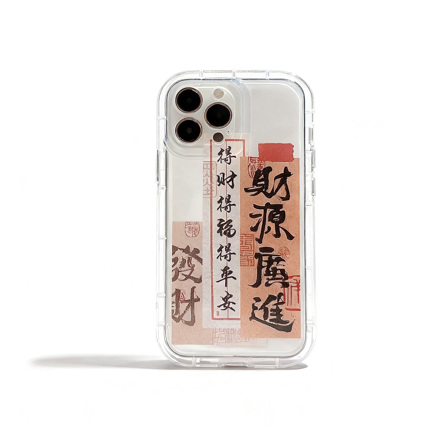Black Calligraphy Soft Phone Case for iPhone