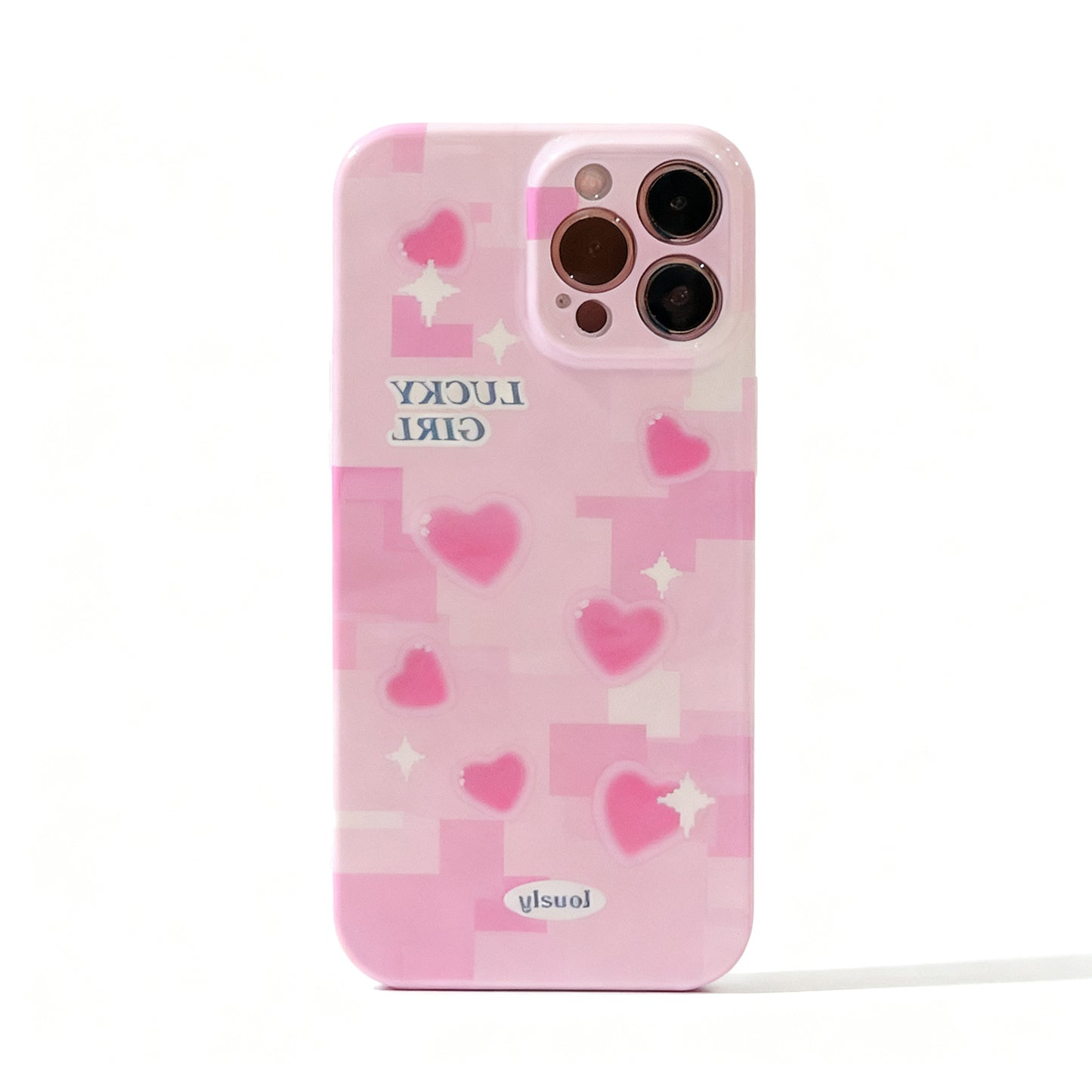 DIY Colorful Rhinestone Floral Phone Case for iPhone