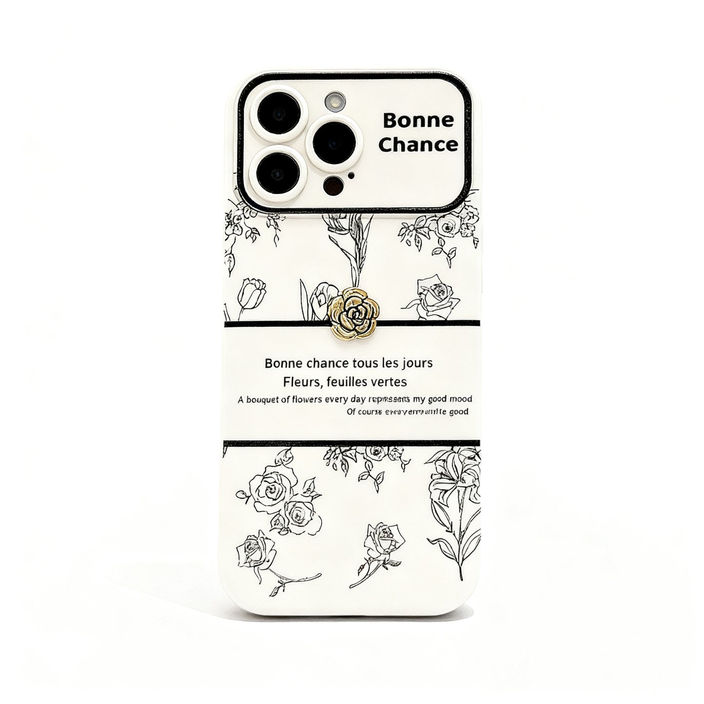 Pink Camellia Rose Soft Phone Case for iPhone