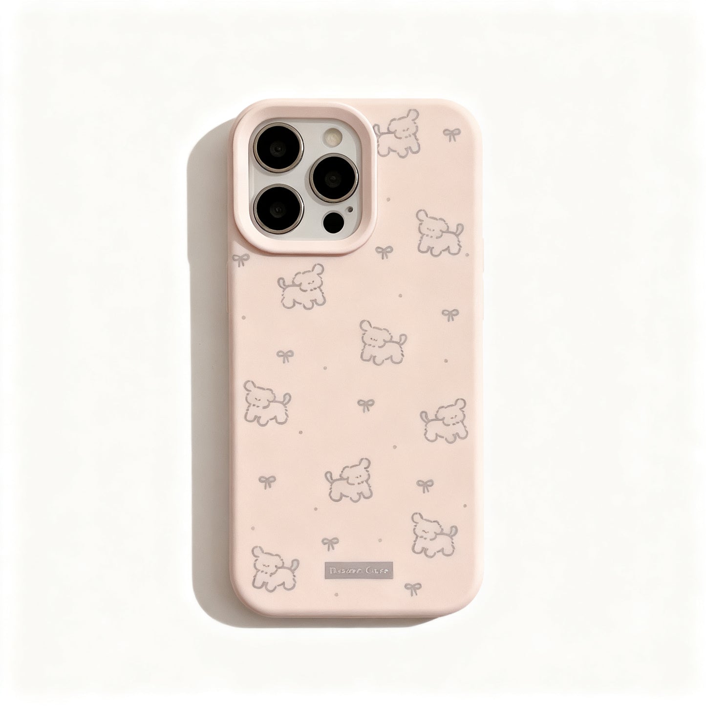 Cute Dog Print Soft Phone Case for iPhone