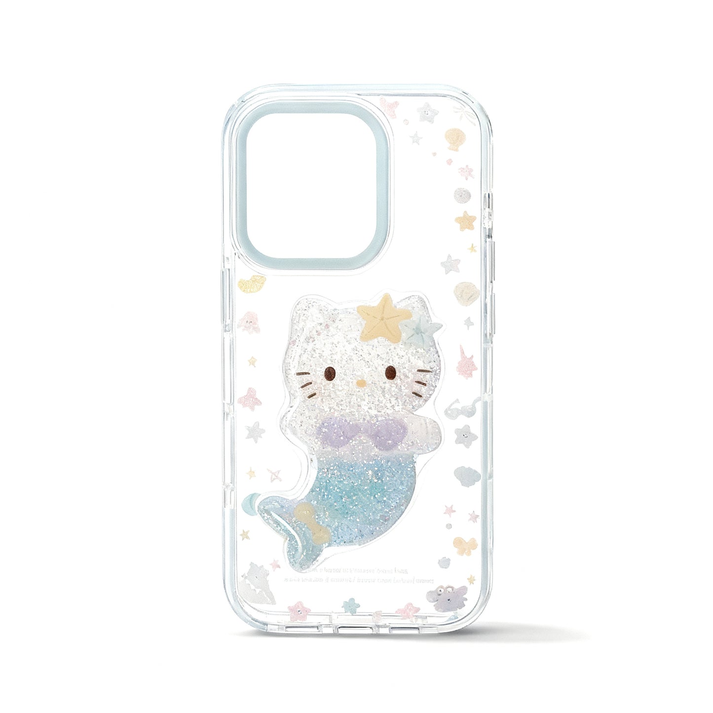 Cute Mermaid Glitter Stand Phone Case for iPhone