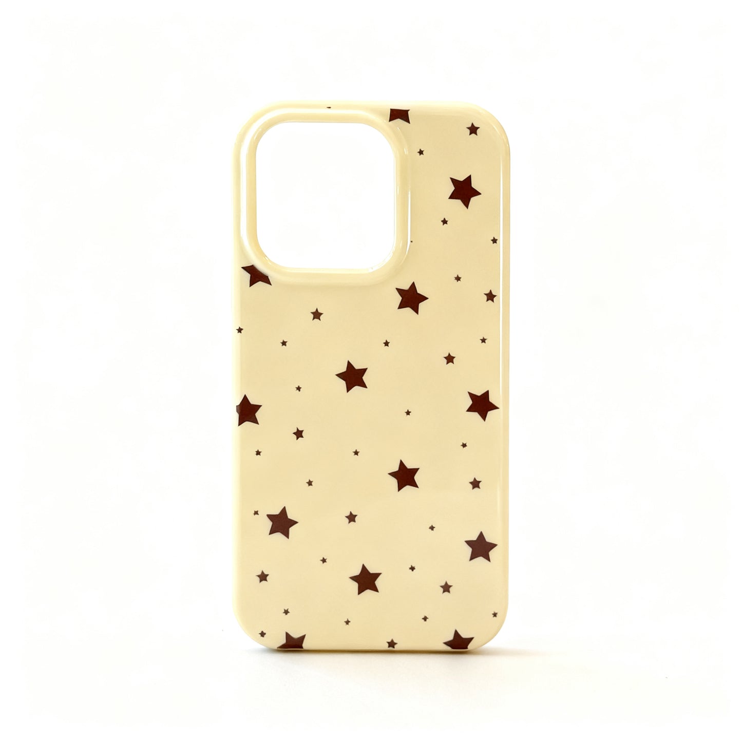 Vintage Dot and Star Soft Phone Case for iPhone