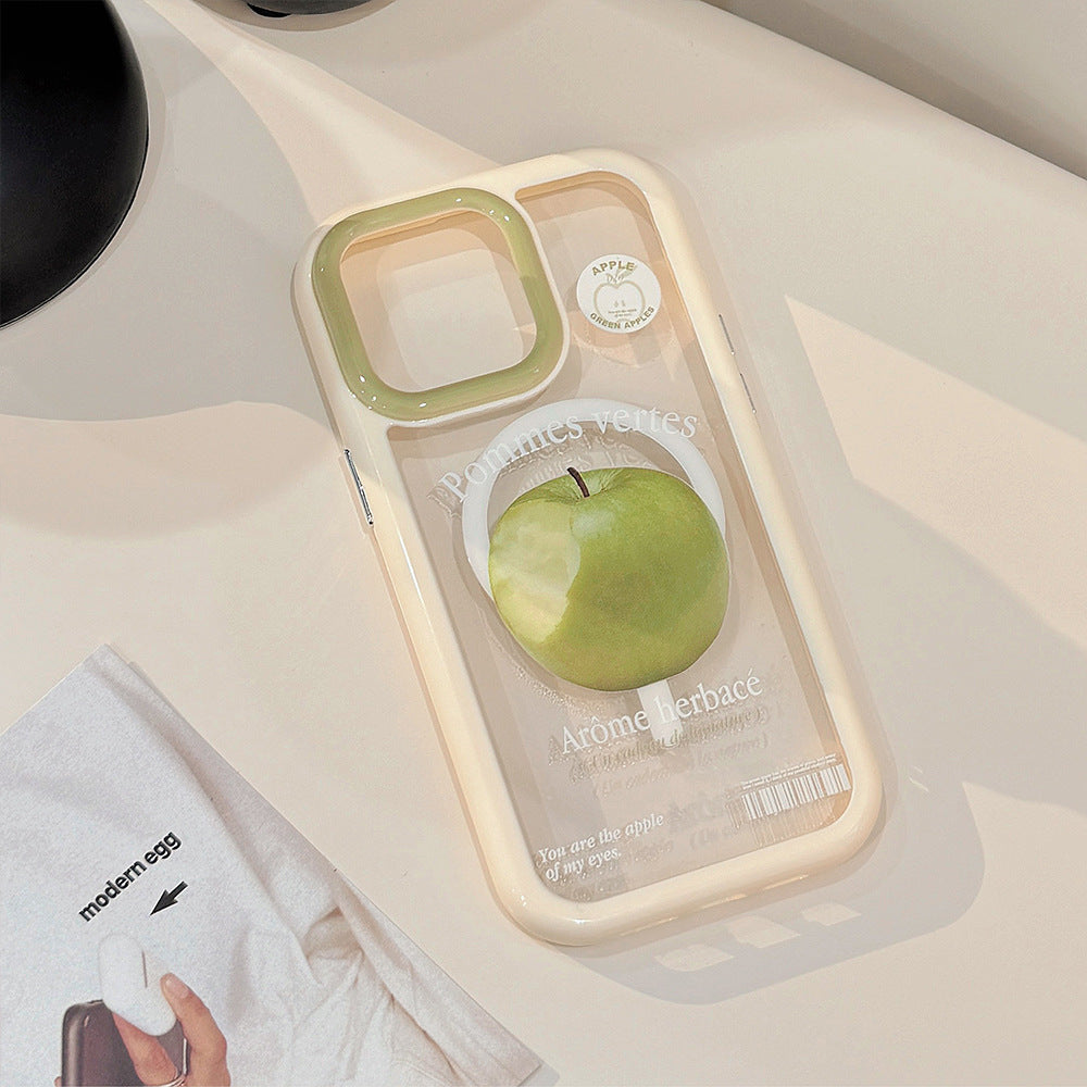 Pastel Pink Peach Magnetic Stand Phone Case for iPhone