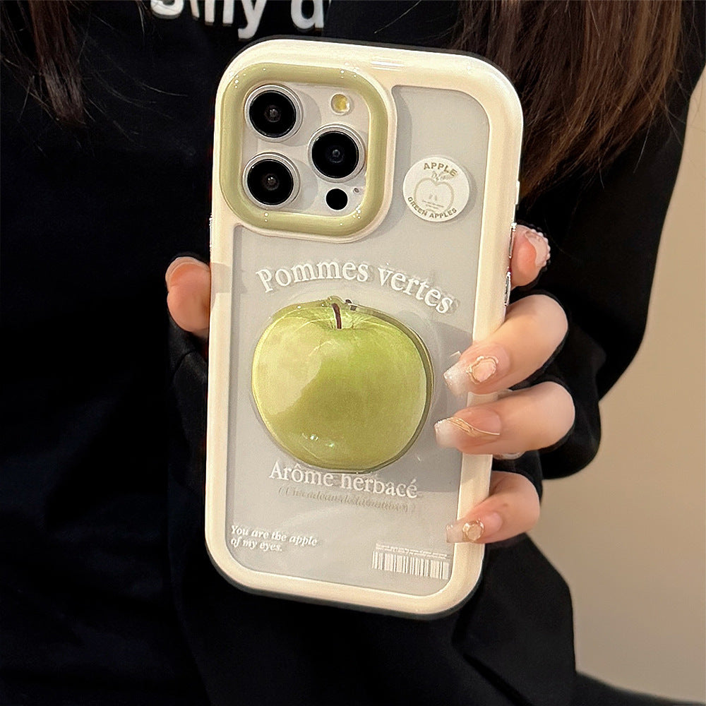 Pastel Pink Peach Magnetic Stand Phone Case for iPhone