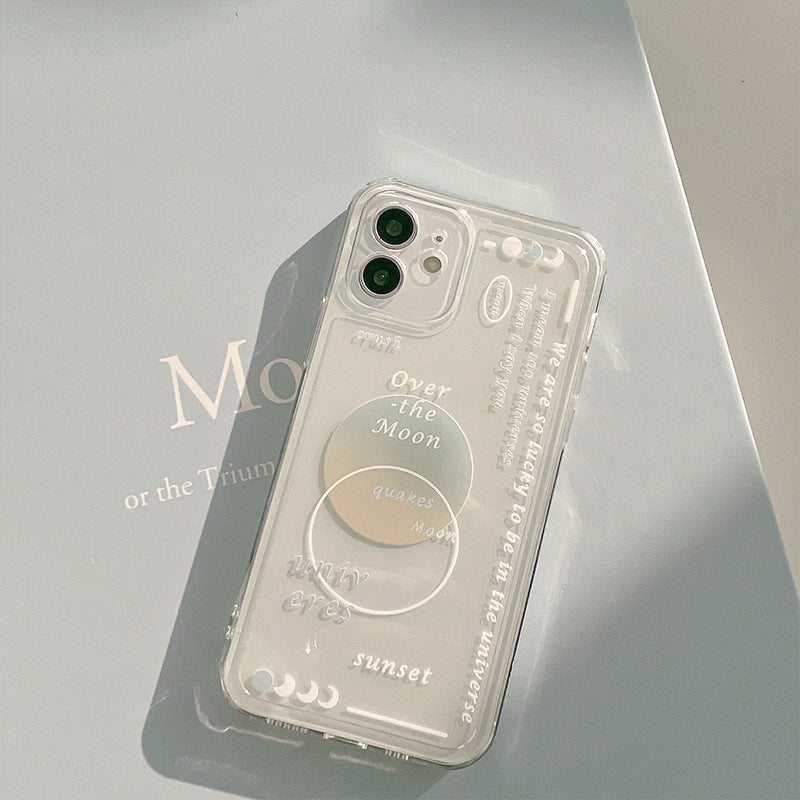 Clear Soft Floral Phone Case for iPhone