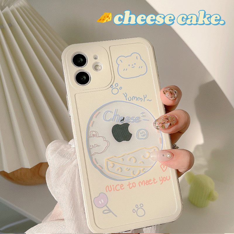 Clear Soft Floral Phone Case for iPhone